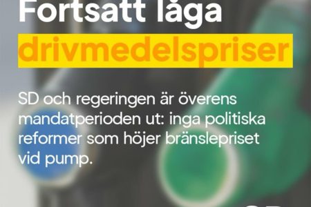 Fortsatt låga bensinpriser!