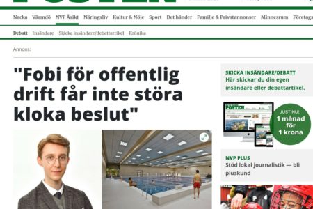 Debatt: Fobi för offentlig drift får inte störa kloka beslut