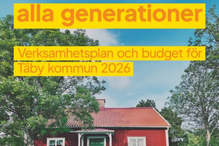 Vår budget för 2026: Ett tryggare och starkare Täby för alla!